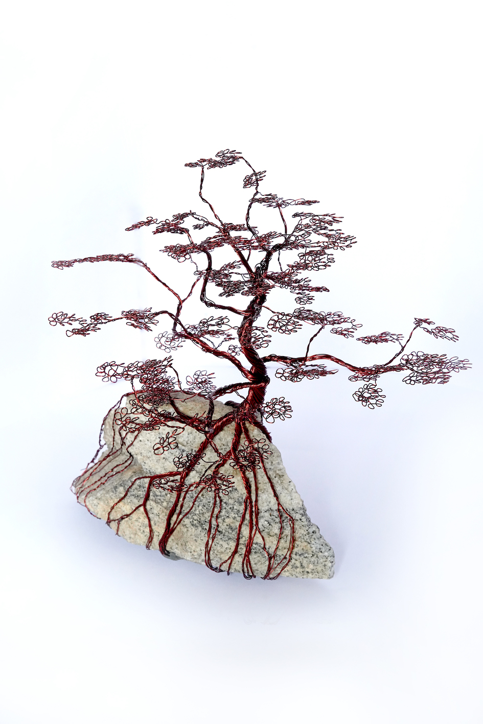 Bronze Wire Bonsai Tree